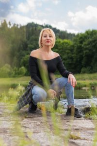 Portrait am Fluß